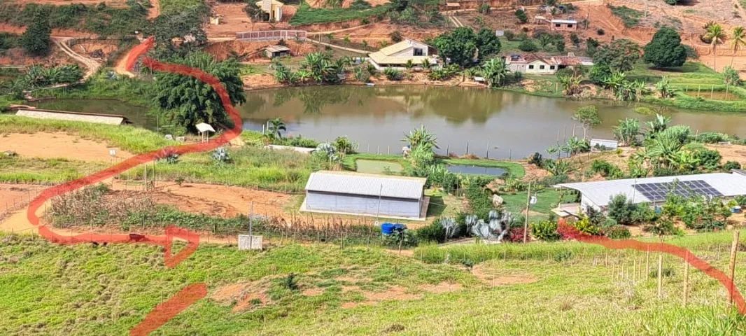 Terreno 3200m2 arrendar São Cândido-MG