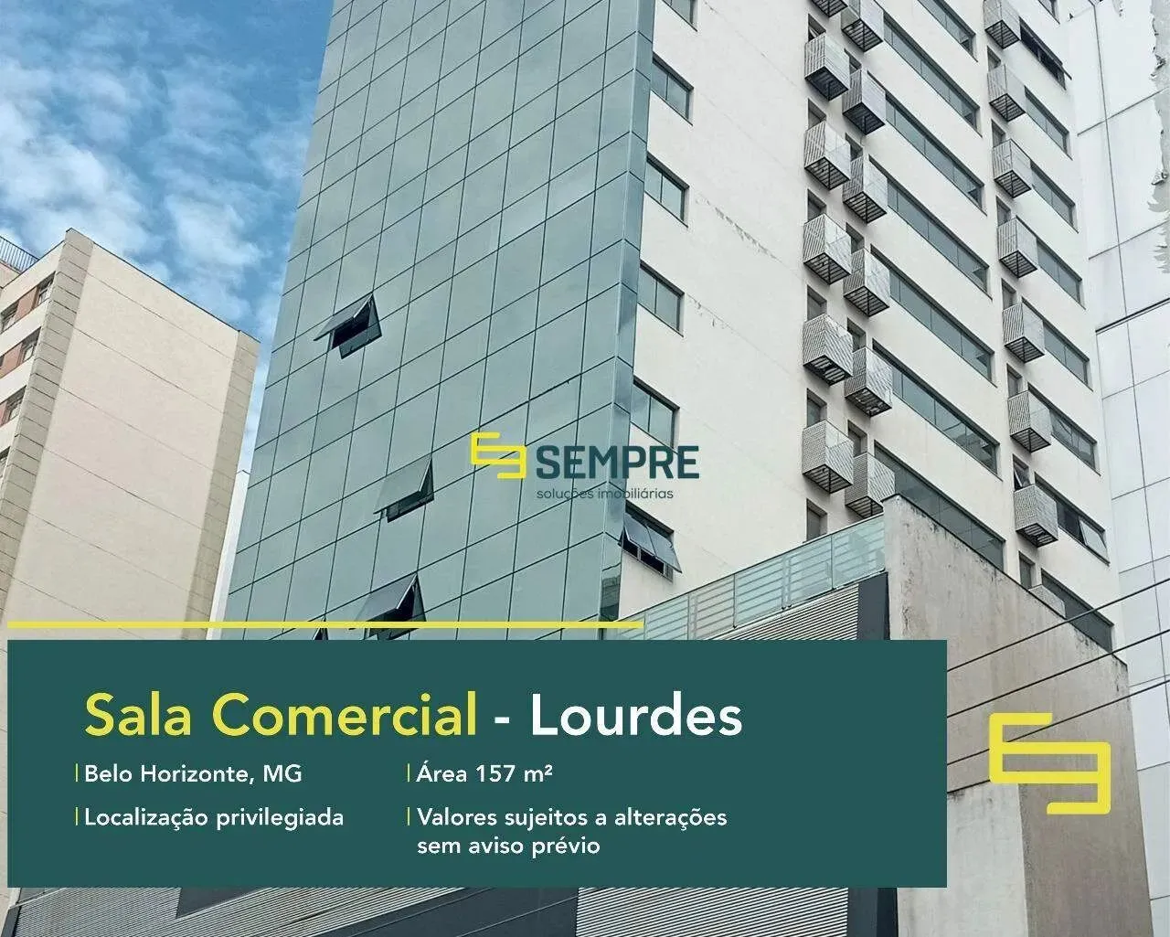 Conjunto de Salas Comerciais para alugar no Lourdes em BH