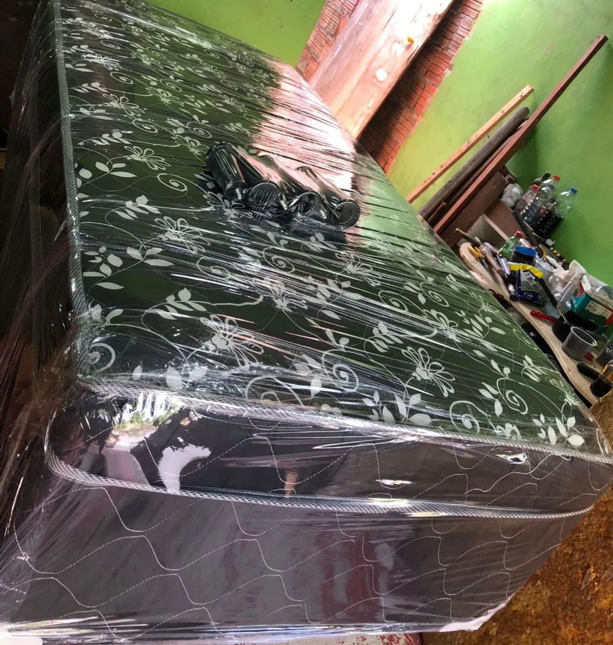 Cama de solteiro de mola ensacada alta  - Foto 3
