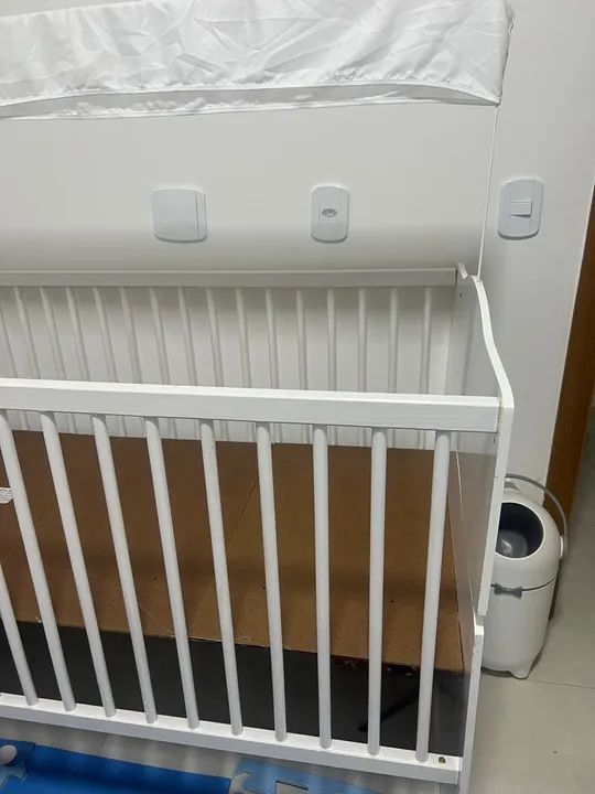 Berço Infantil Branco