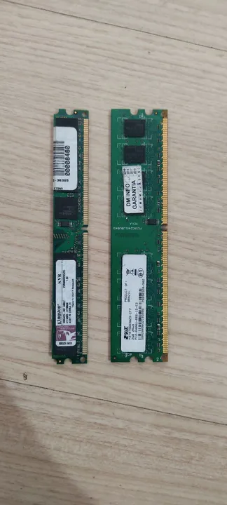 Kit Memória RAM 2x 2GB DDR2