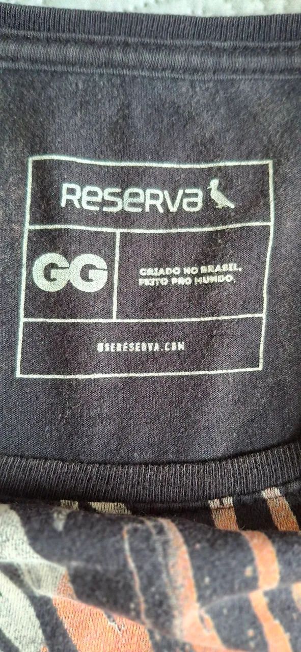 Camiseta Estampada Reserva tamanho GG - Foto 3