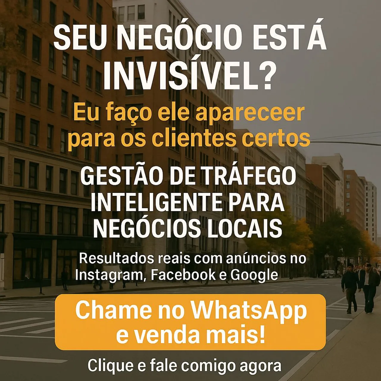 ?Poucas Pessoas Vêem Seu Negócio? Vamos Mudar Isso!?<br>