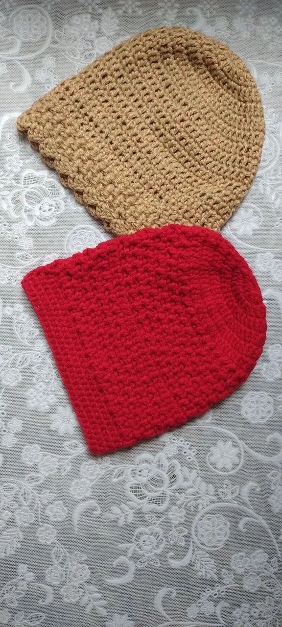 Toucas de Crochê Adulto  - Foto 3
