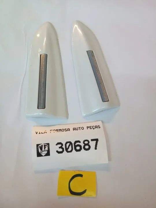 Par Friso Do Parachoque Traseiro Honda Hrv 1.8 2017 