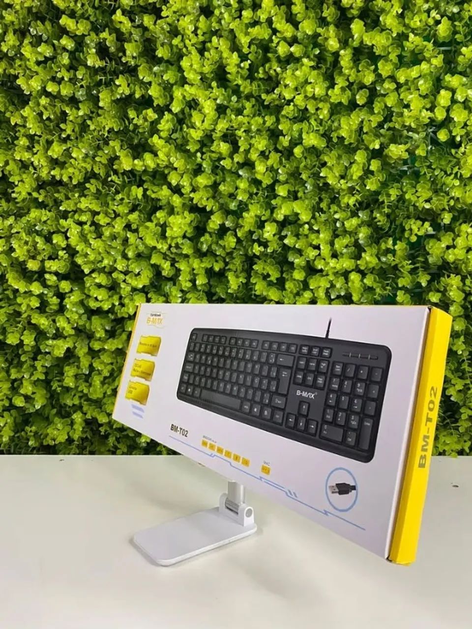 Teclado Usb Com Fio Padrão B-max Bm-t02 Ergonomico E Rápido Cor de teclado Preto - Foto 3