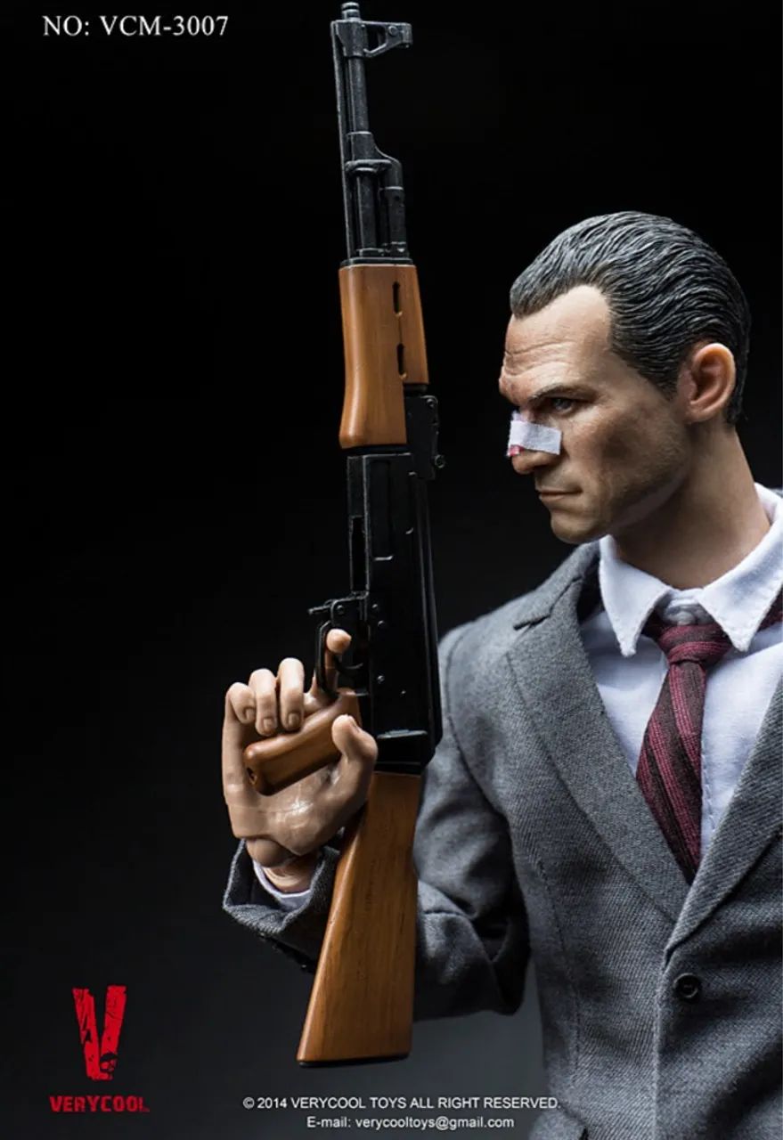 Figura do jogo Kane & Lynch - verycool toys - 1/6 completo ñ hot toys