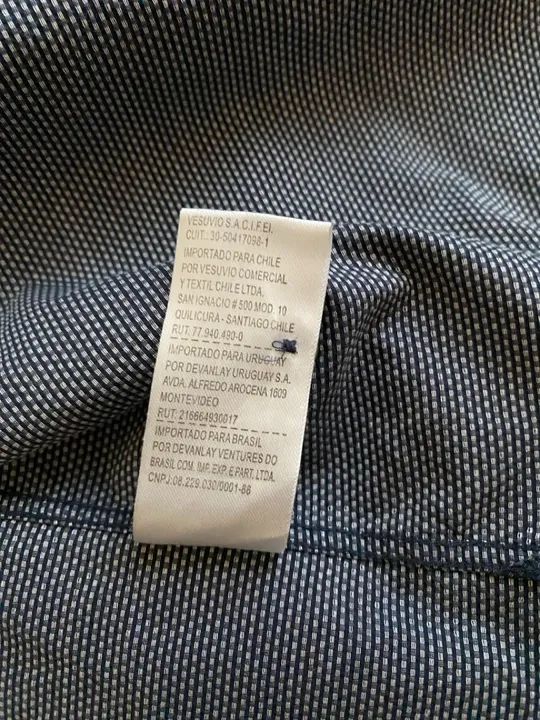 Camisa Lacoste Slim Fit Azul - Foto 4