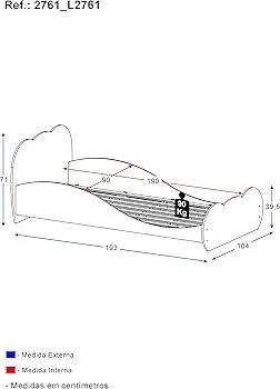 Promoção Cama Nuvem MDF - 17/10 - Foto 2