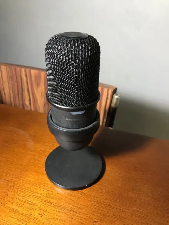 Microfone profissional gamer Hiperx USB - Foto 6