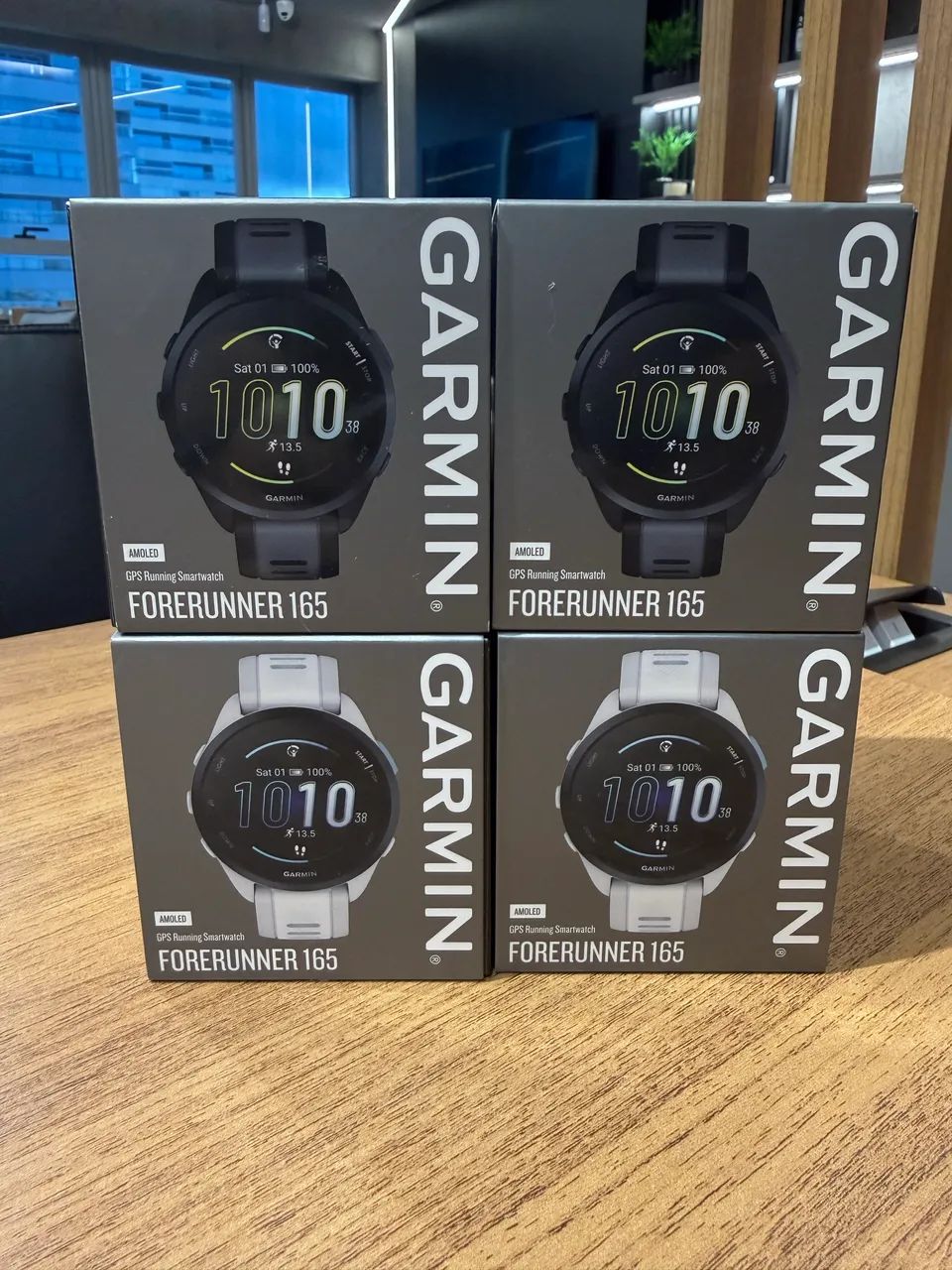 Garmin Forerunner 165 - Tela AMOLED e GPS (Novo - Ate 21x no Cartao)