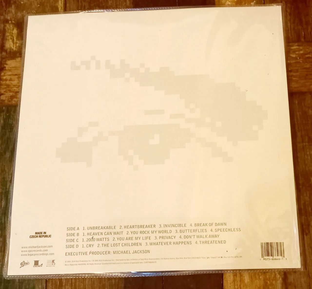 LP EXCLUSIVO E LIMITADO! MICHAEL JACKSON INVINCIBLE DUPLO, 4