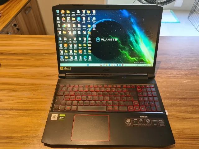 Vende-se Notebook Gamer Acer Nitro 32GB RAM