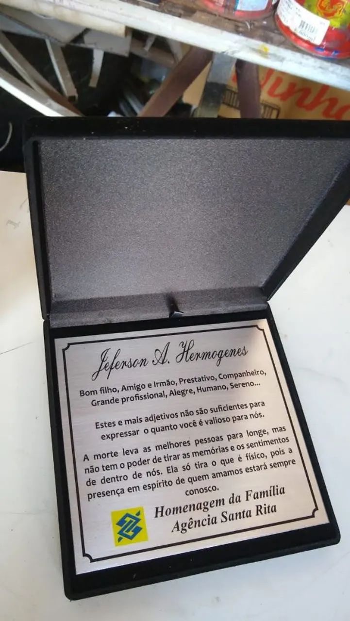 Placas de Homenagem 