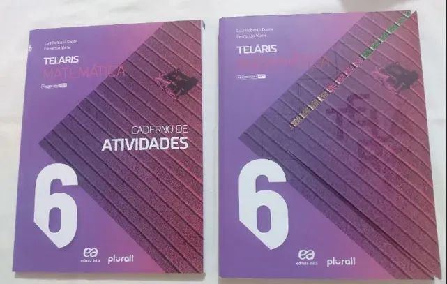 Livro + Caderno de atividades: Teláris - Matemática - 6º ano