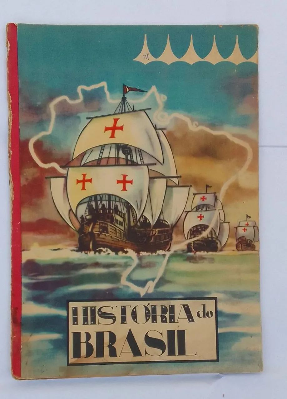  Aquarela Álbum figurinhas História do Brasil (Antigo) AQUARELA 1967 ,N°3