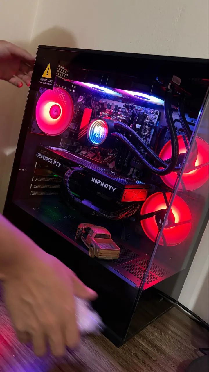 PC Gamer AM5 - Ryzen 7 7700 + RTX 5070 - NOVO - Foto 2