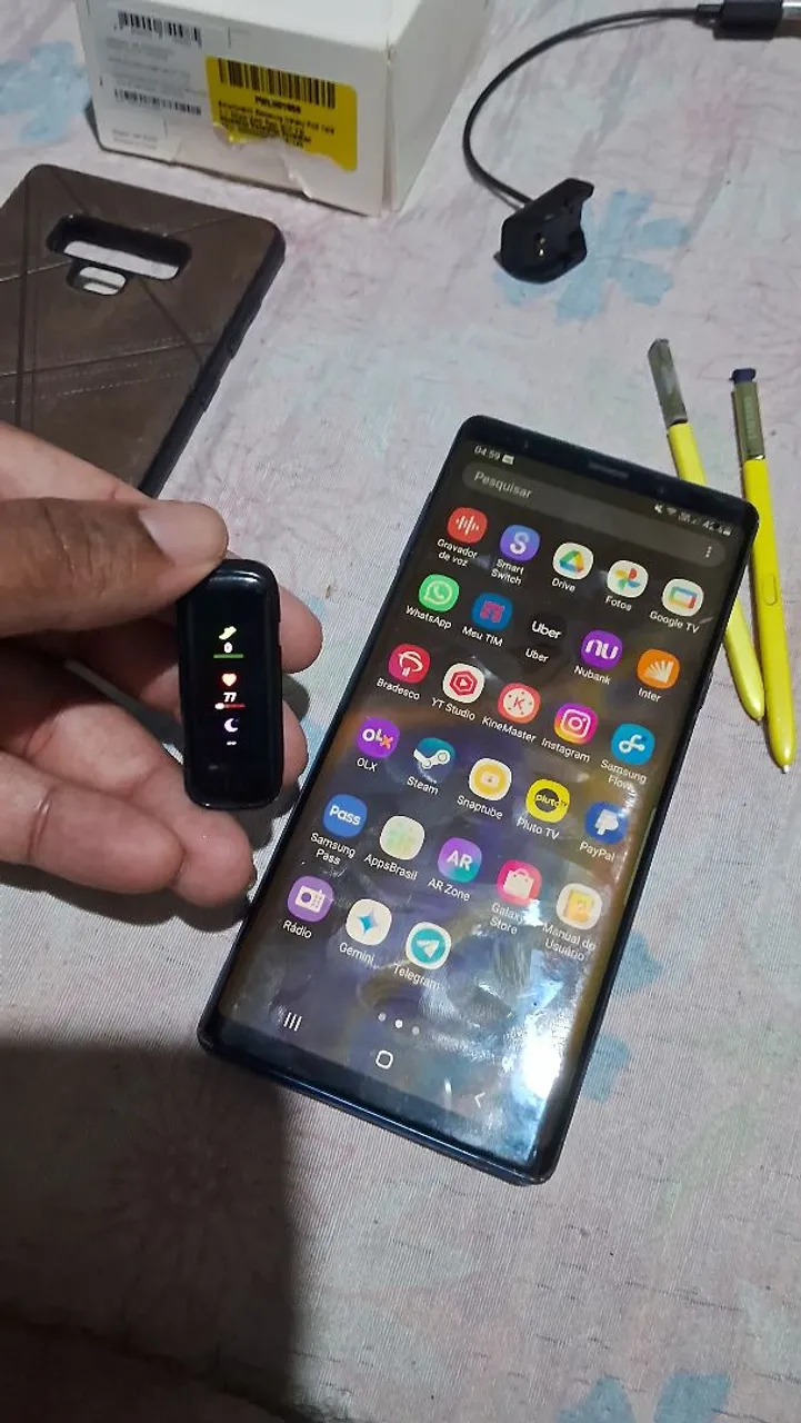 Samsung Galaxy Note 9 + Galaxy fit 2 (leia o anúncio)