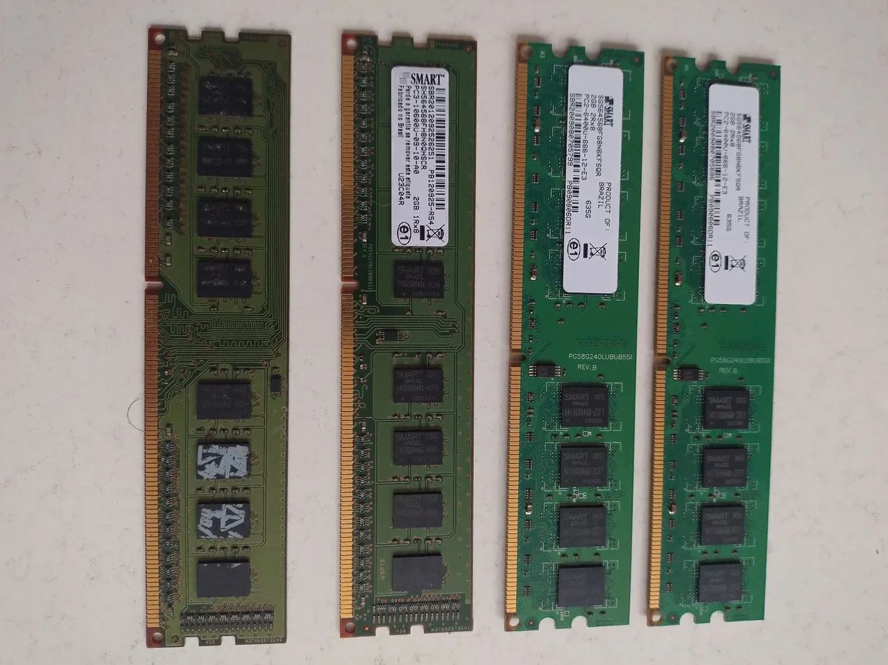 Memórias DDR2 e DDR3