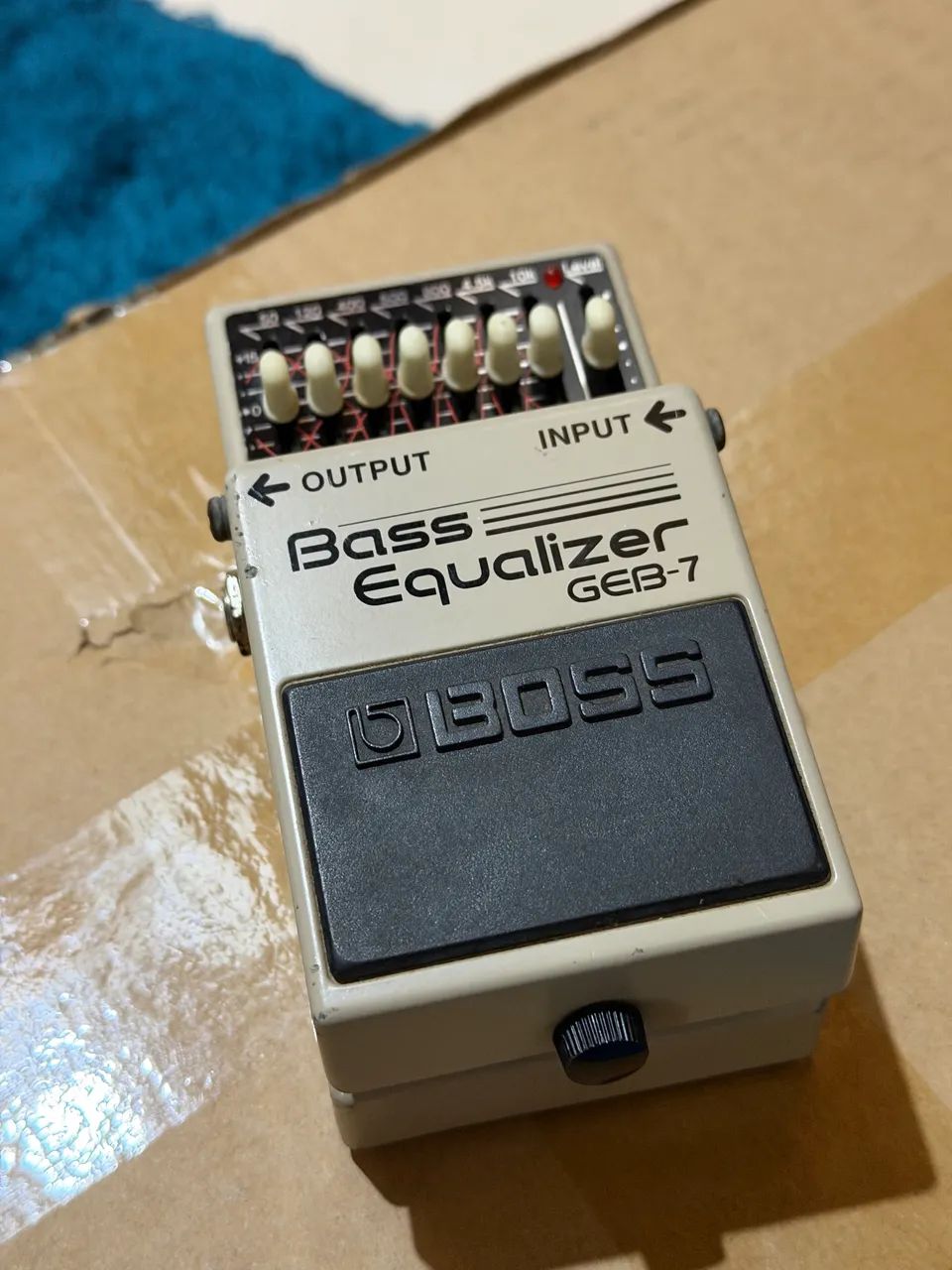 Pedal Boss Bass Equalizer GEB-7 - Foto 2