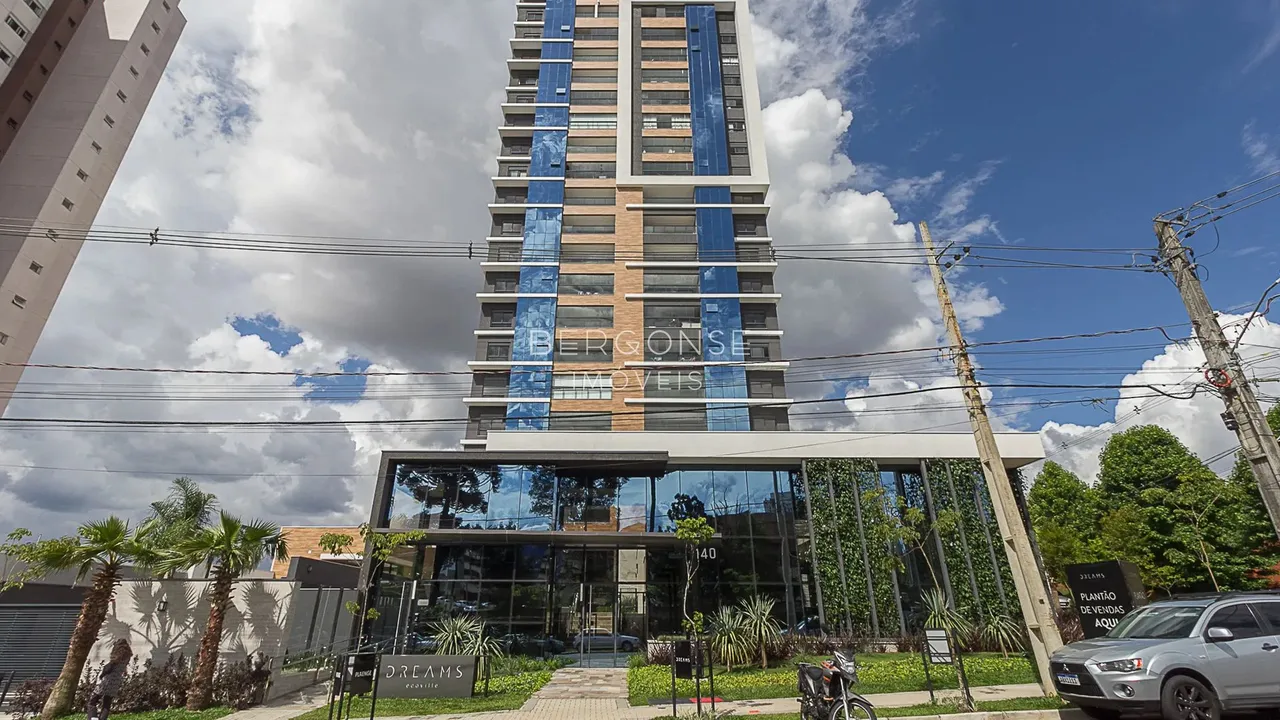 Excelente apartamento 3 dormitorios e 2 vagas no Ecoville, Edificio Dreams.