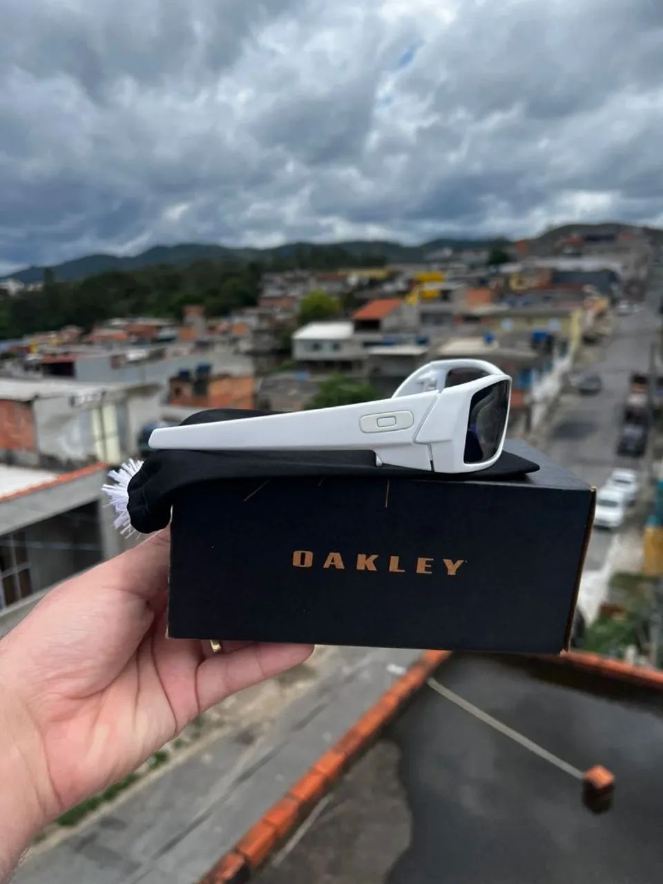 Óculos oakley gascan White  - Foto 5