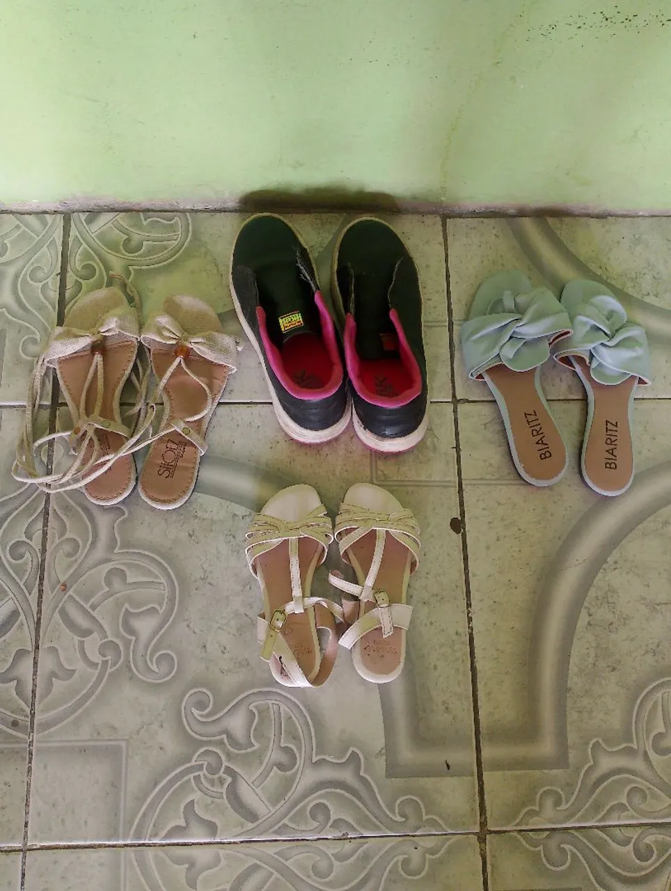 Kit de sapatos infantis