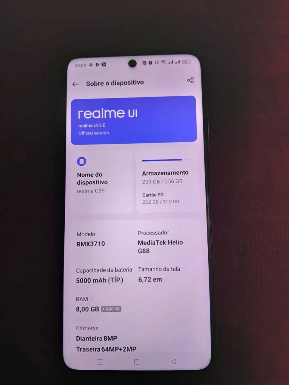 Realme C55 256 GB