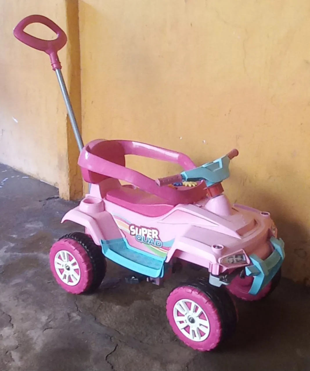 Carrinho Infantil Super Quad Rosa