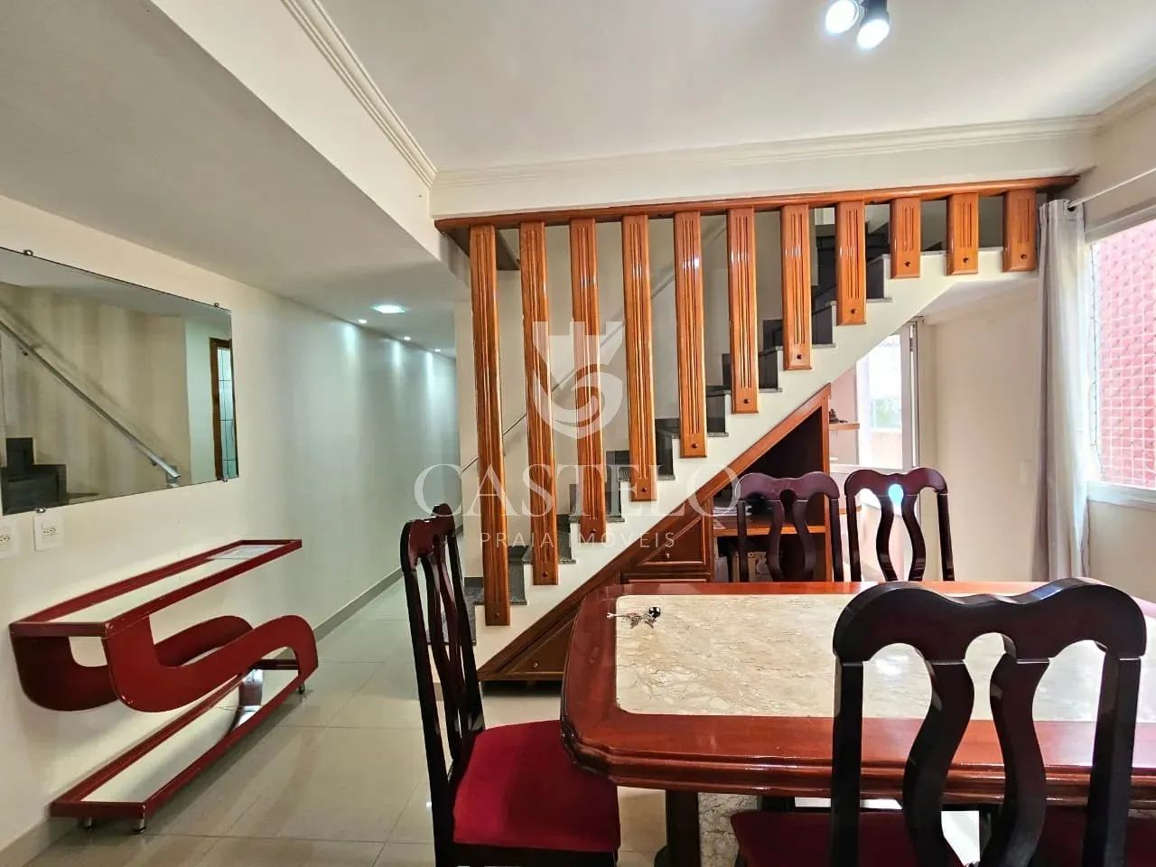 IMPERDÍVEL ! Cobertura duplex, 3 quartos/2suítes a venda na praia do Morro com 2 vagas de  - Foto 8