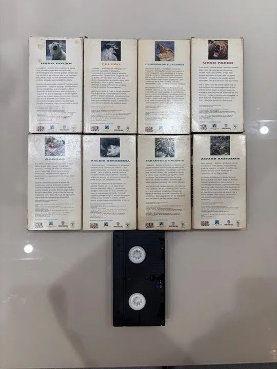 Coleção predadores selvagens, Abril , 9 VHS  - Foto 3