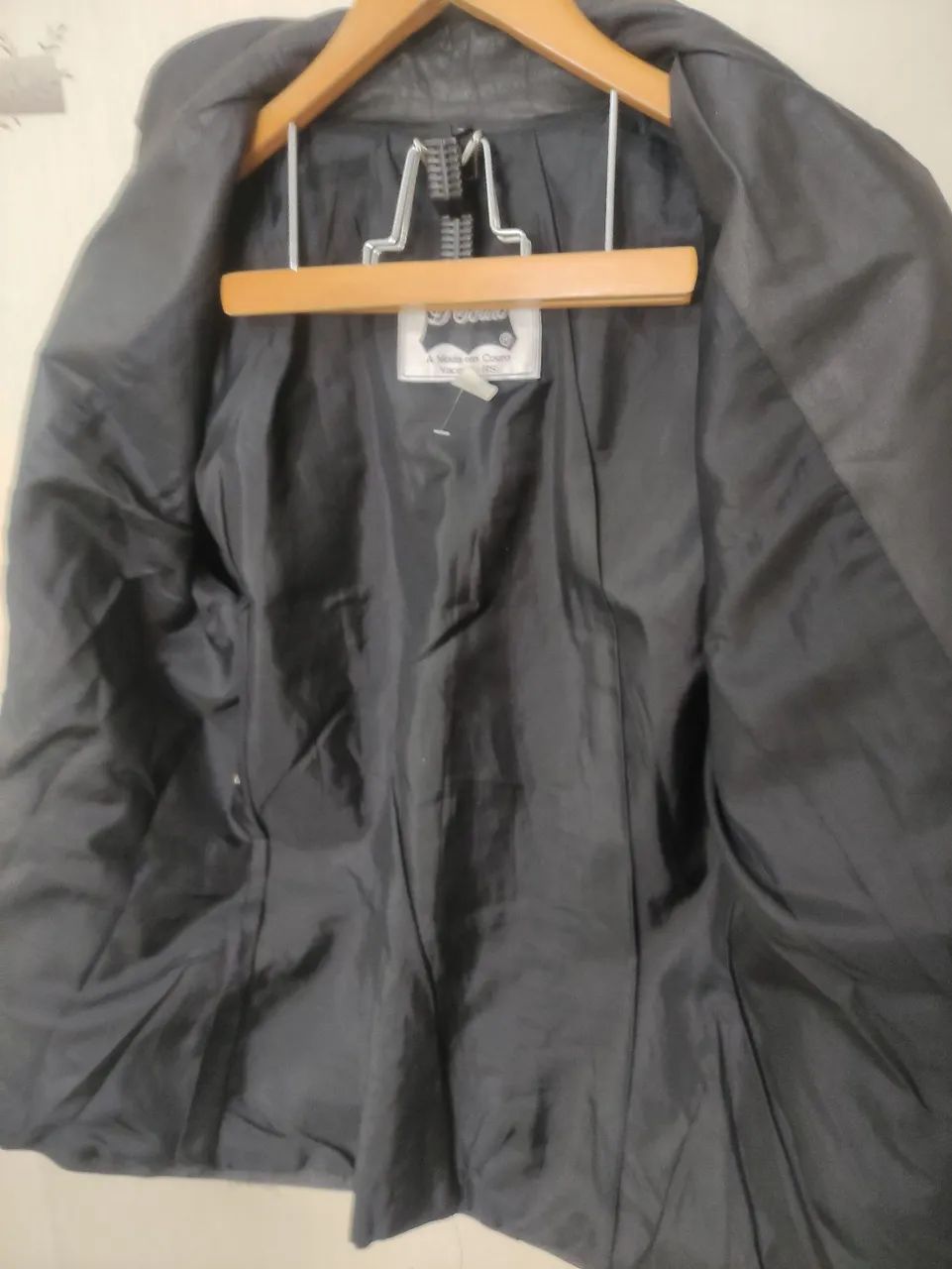 Blazer couro D'COURO VACARIA RS 350,00 44 - Foto 5