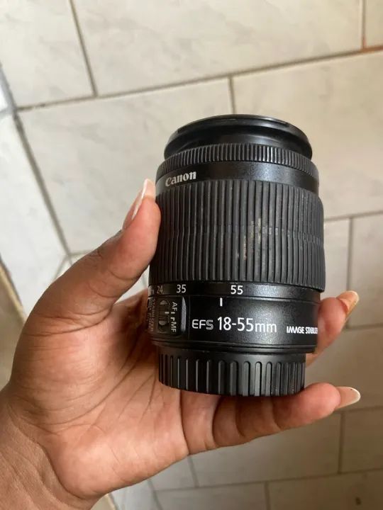 Lente Canon EF-S 18-55mm f/3.5-5.6 IS STM - Foto 2
