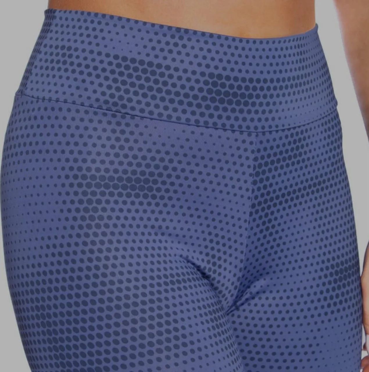 Calça feminina legging estampada azul Mormaii tam. P - Foto 2