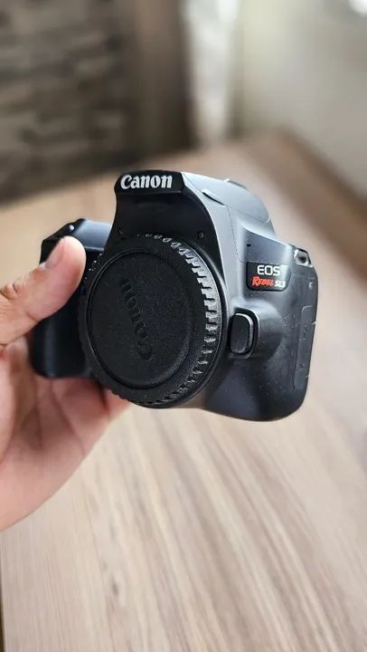 Câmera Profissional CANON SL3 + Lente + acessórios