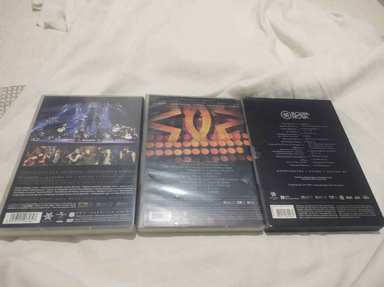 Conjunto DVD Roupa Nova Acústico e 30 Anos ao Vivo - Foto 2