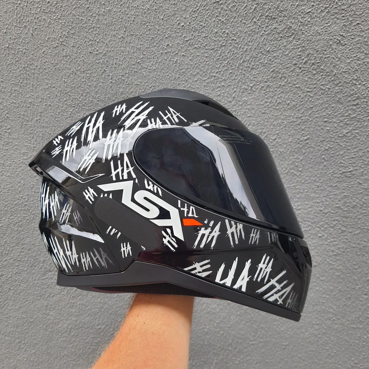 Capacete asx City fan   hahaha