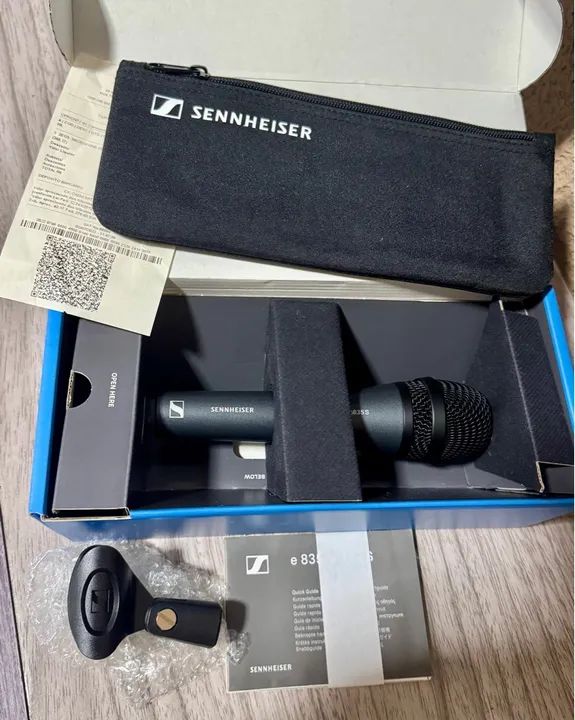 Microfone Vocal Sennheiser e 835 S - Novo na caixa - Foto 4