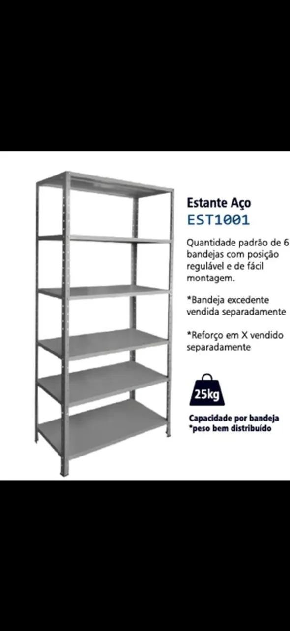 Estante de Aço para 40cm 