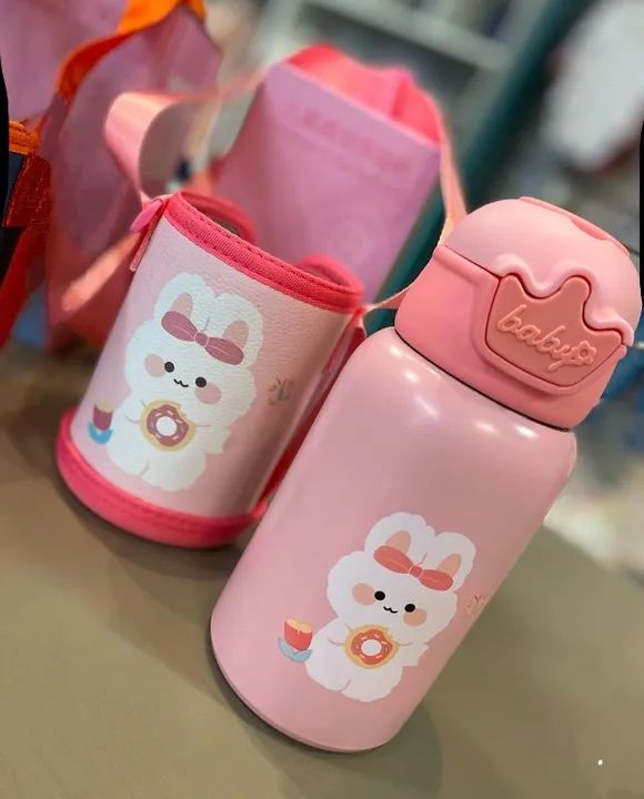 Garrafa infantil Cor Rosa