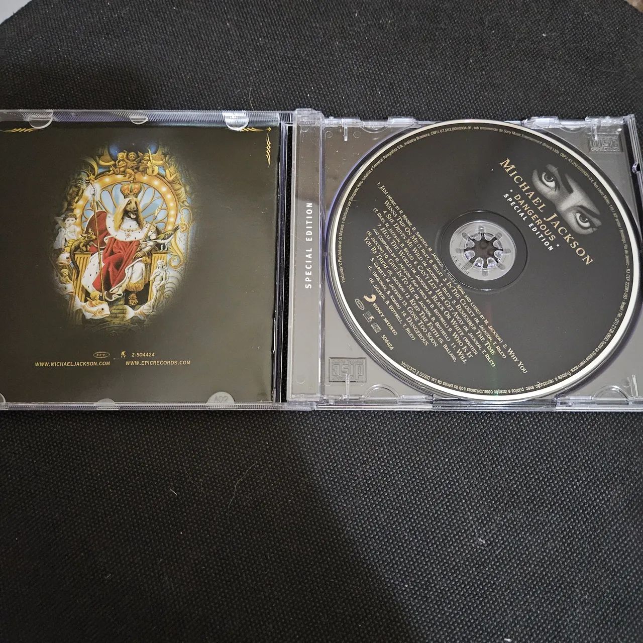 CD Michael Jackson - Dangerous (Edição Especial)65576092922497122