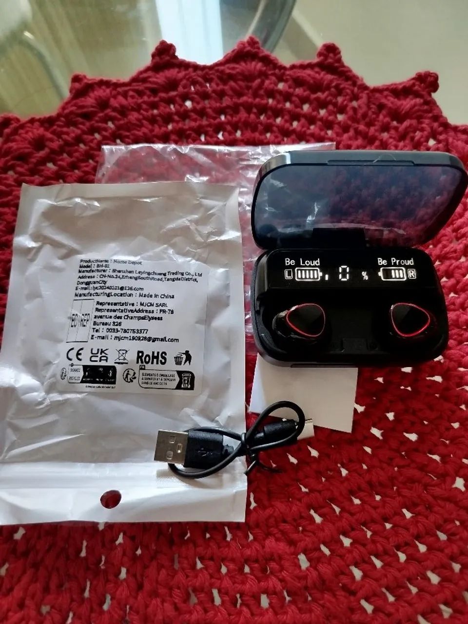 Fone De Ouvido Sem Fio.