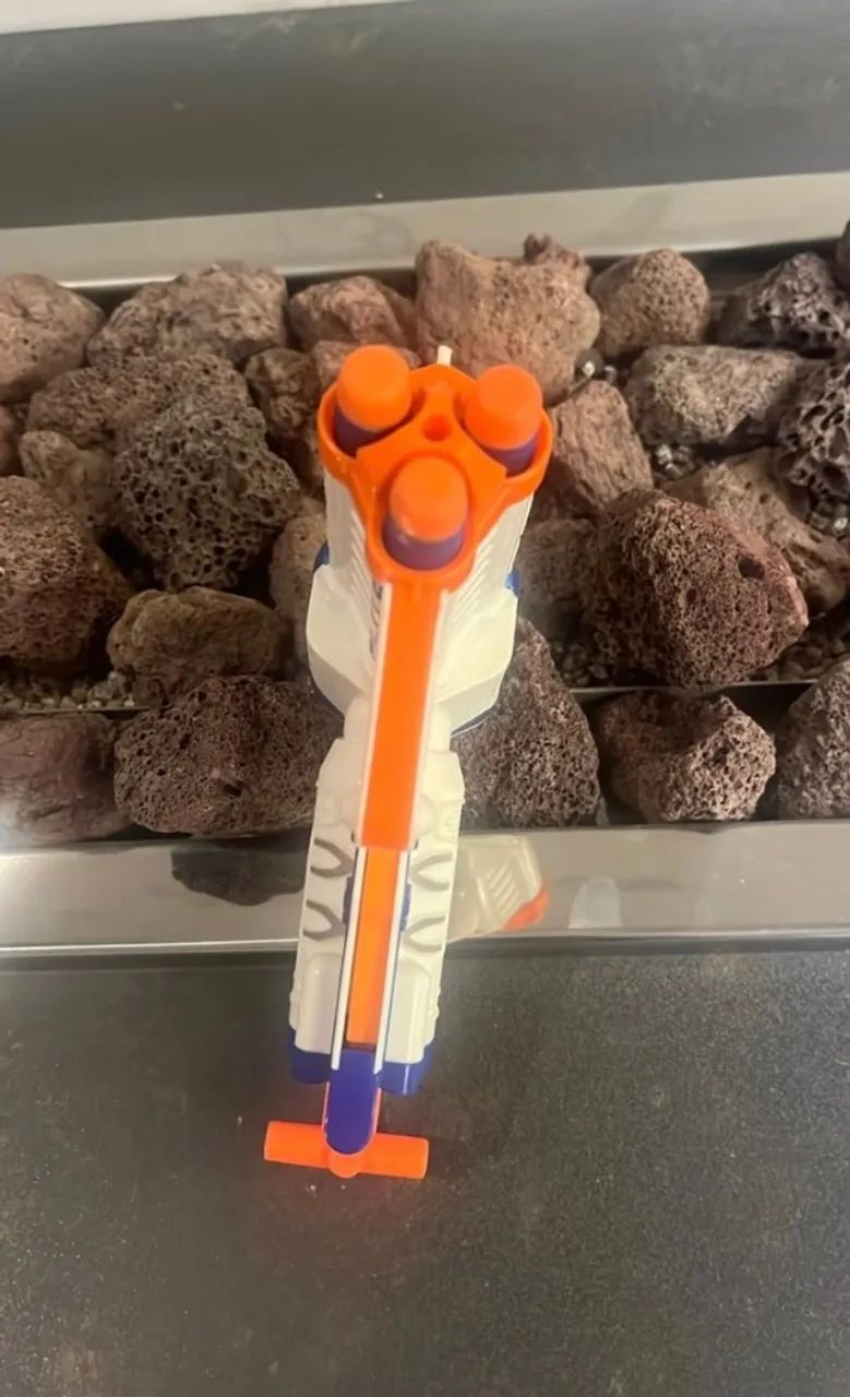 nerf elite triad ex-3 hasbro 4 peças - Foto 4