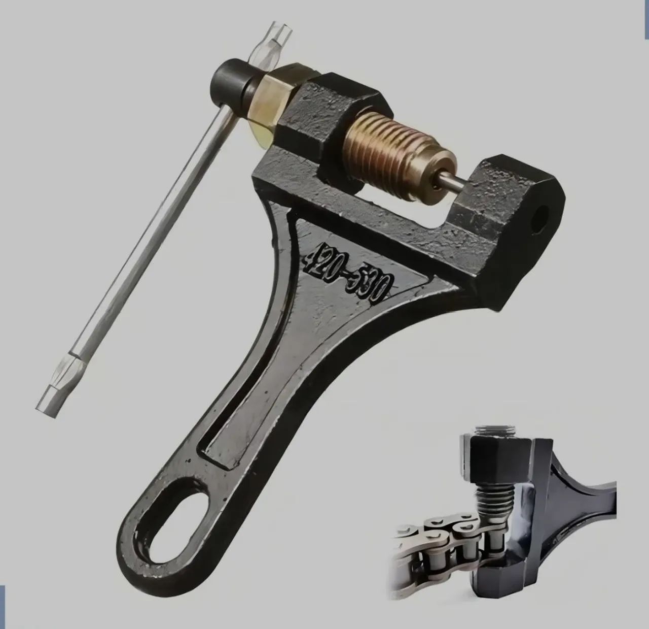 Chave Extrator Pino Corrente Motos C/420,428,520,525,530