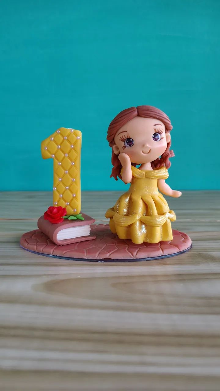 Vela personalizada topo de bolo 