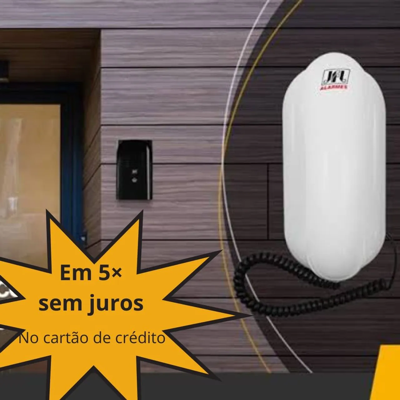 'PORTEIRO ELETRÔNICO (Interfone) JFL; Residências, escritórios ou portarias.' 