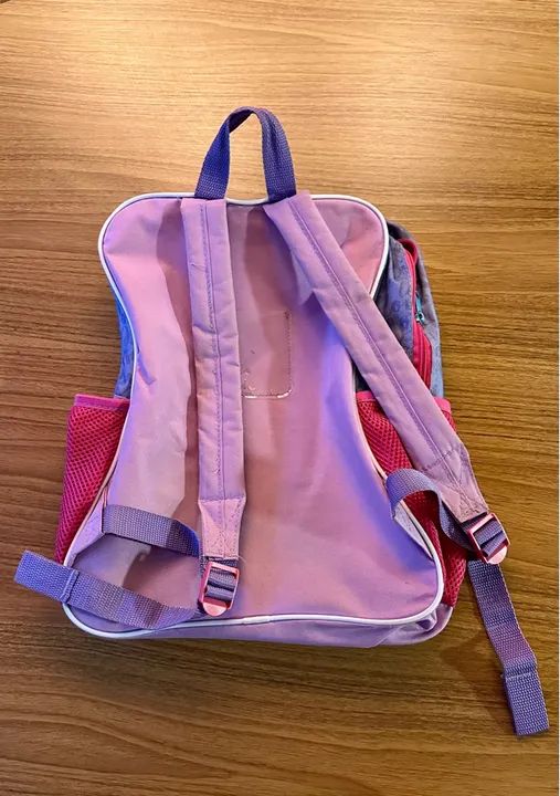 Mochila infantil Bubu e as corujinhas tamanho G 