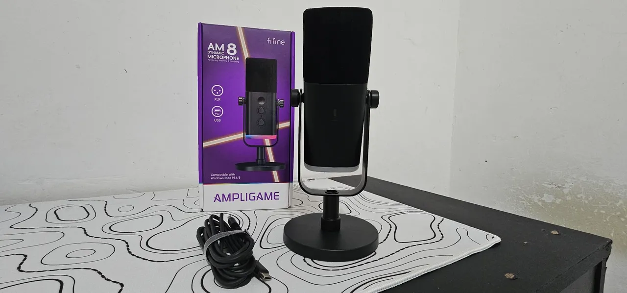 Microfone Fifine AM8 Dinâmico