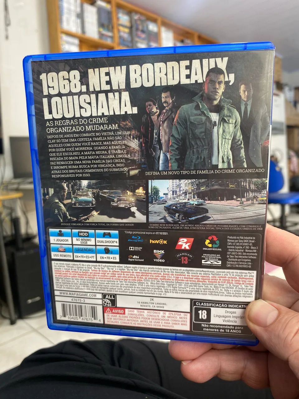 Mafia III Ps4 Completo Com Mapa - Foto 2