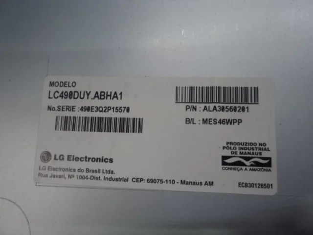 peças tv samsung ln32a330j1